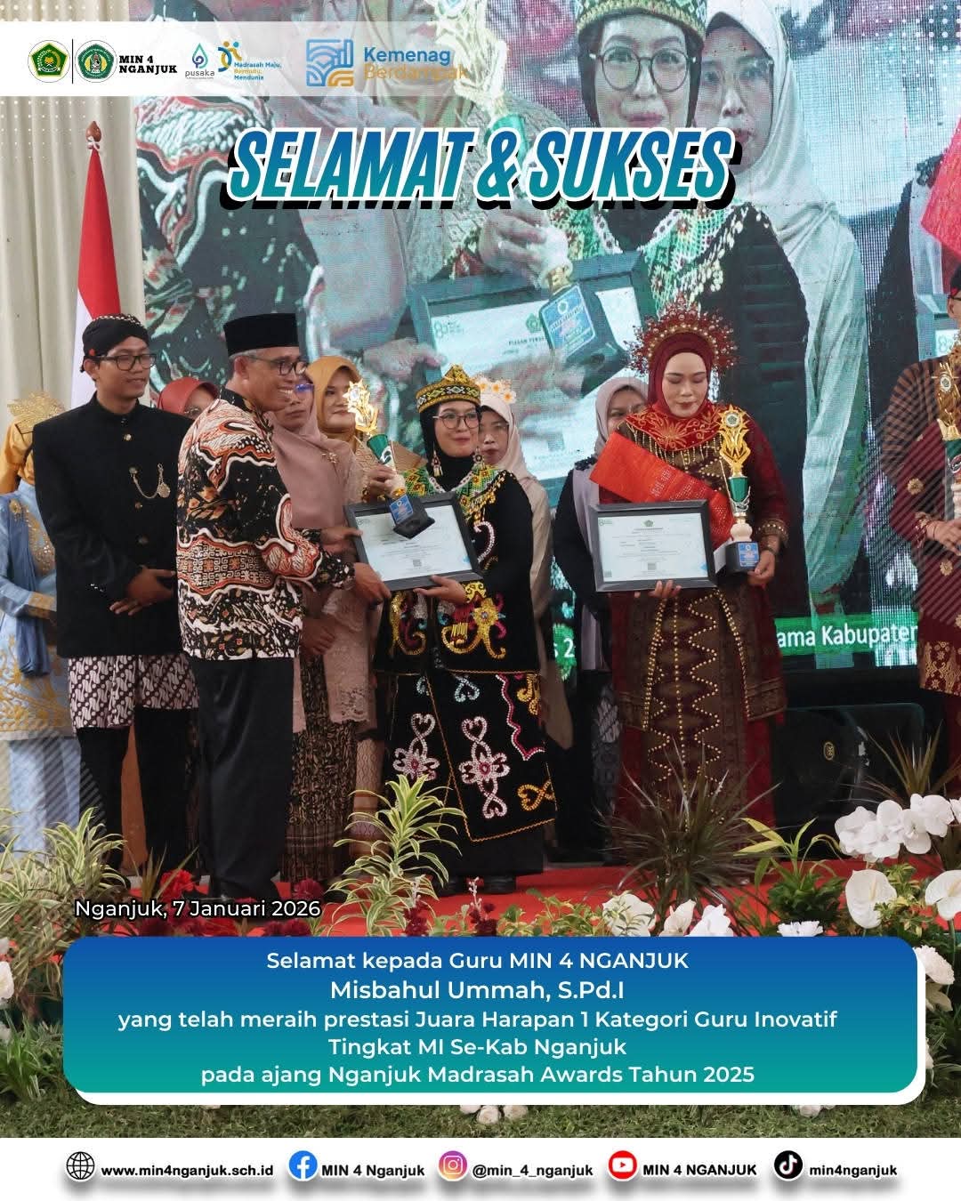 Penganugerahan Juara Guru Inovatif HAB Kemenag Tahun 2026