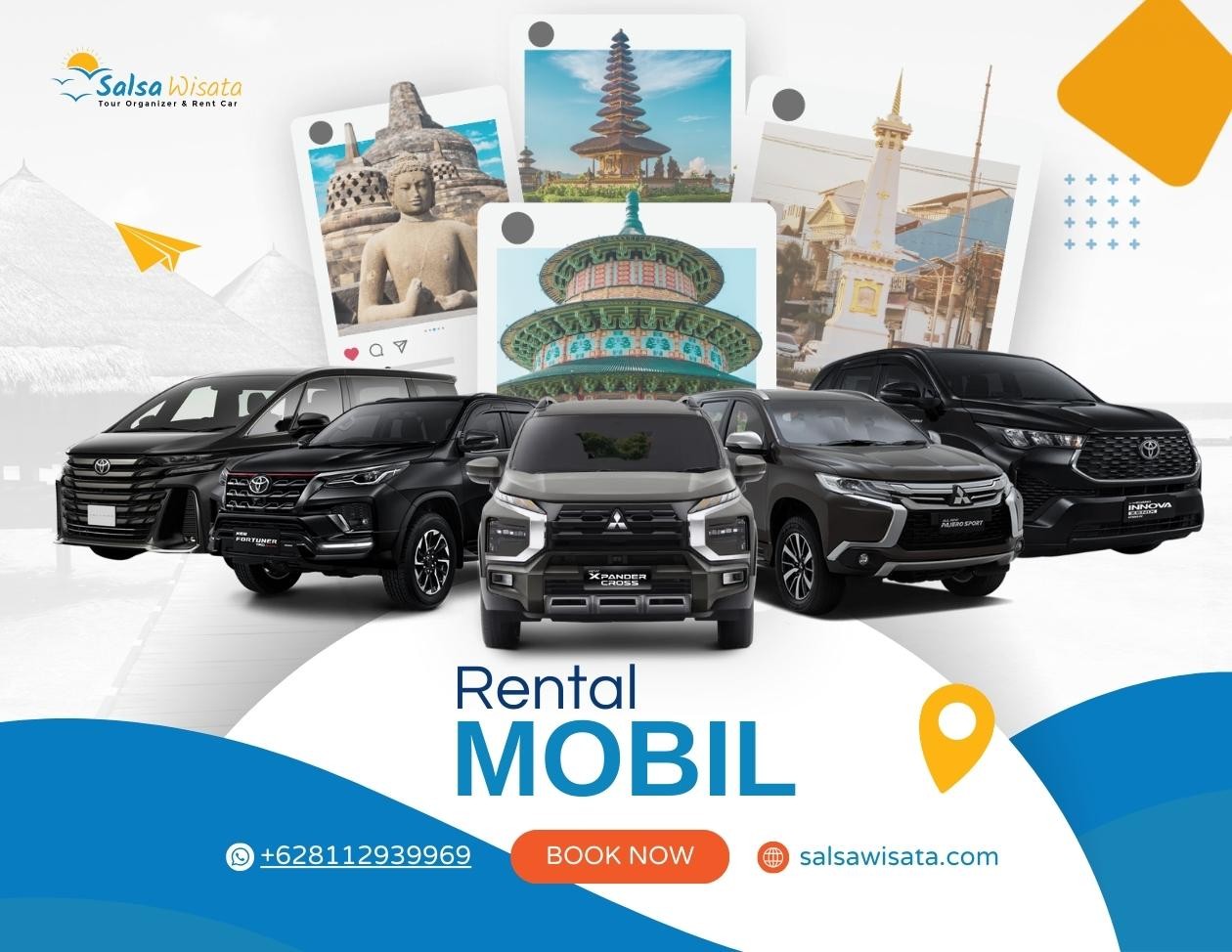 Daftar Harga dan Paket Rental Mobil Bandara Jogja Terlengkap