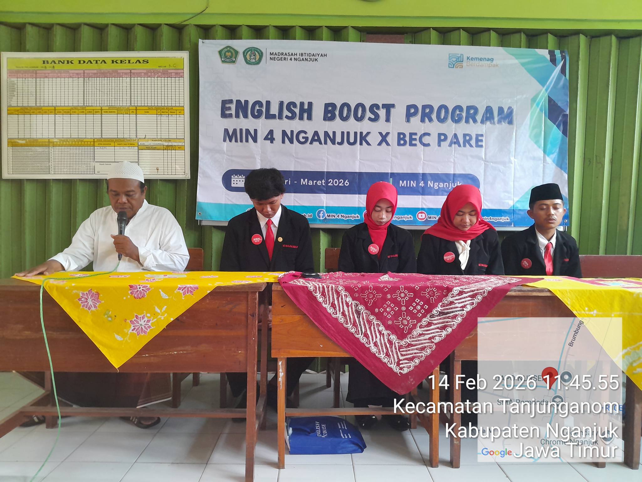 MIN 4 Nganjuk Goes Global: Menembus Batas Lewat English Boost Program (EBP)