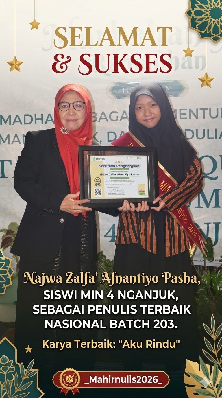 Hat-trick Prestasi Literasi Nasional 2026!