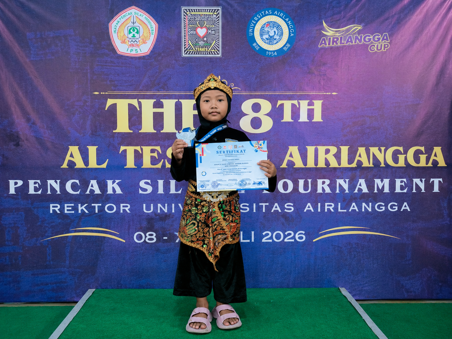 Jihan Askana Sakhi Raih Juara II Airlangga Cup VIII 2026, Harumkan Nama MIN 4 Nganjuk