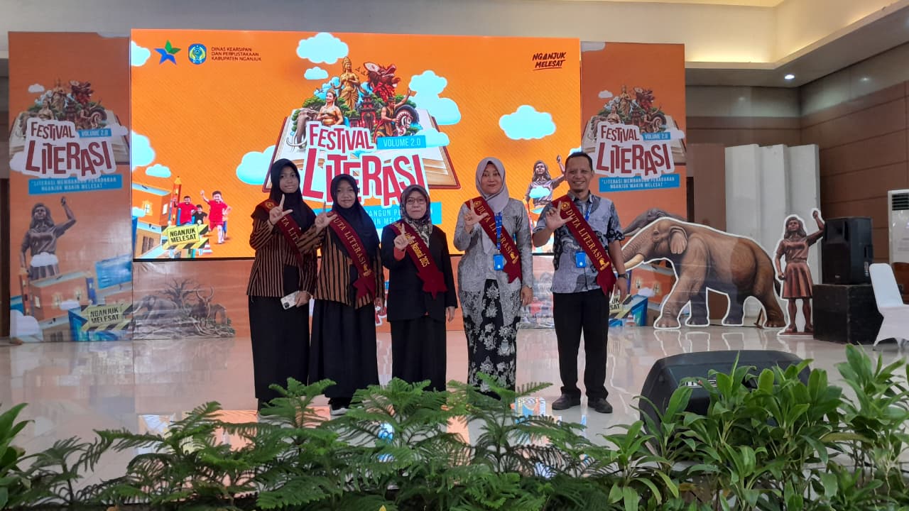 MIN 4 NGANJUK TURUT AMBIL BAGIAN DALAM FESTIVAL LITERASI KABUPATEN NGANJUK TAHUN 2026
